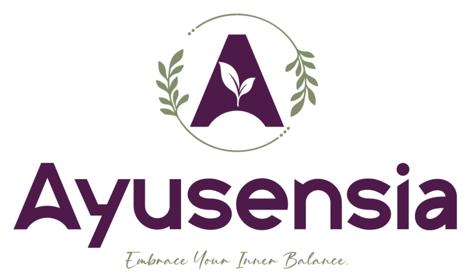 Ayusensia Wellness Logo