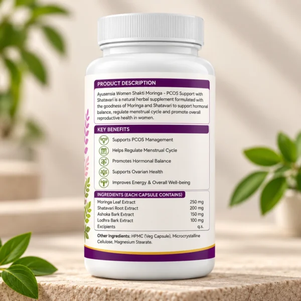 Women Shakti Moringa – Natural Hormonal Balance Supplement for Women image 4
