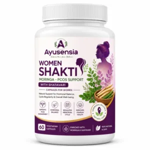 Women Shakti Moringa Ayurvedic Supplement Bottle – Ayusensia