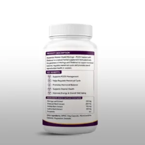 Women Shakti Moringa Ayurvedic Supplement Bottle – Ayusensia