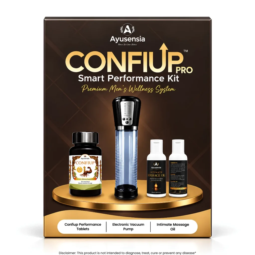 ConfiUp PRO™ – Complete Ayurvedic Stamina Booster for Men