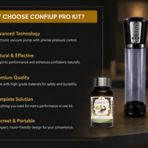 ConfiUp PRO Kit Contents – Complete Men's Wellness System