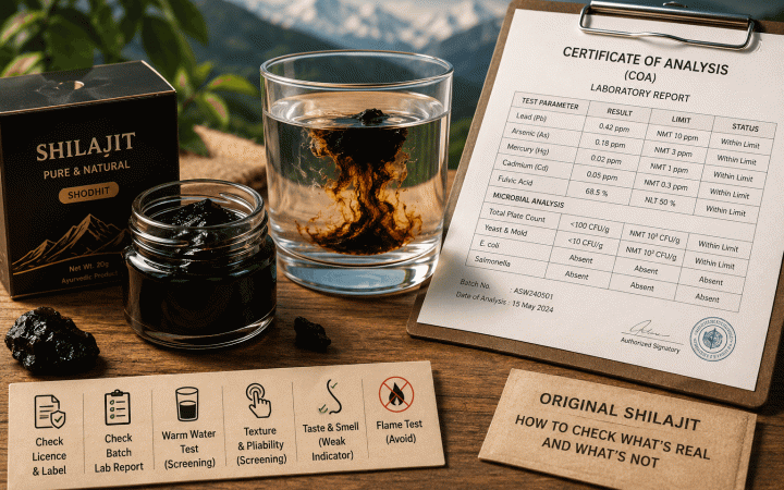How to check original shilajit for authenticity
